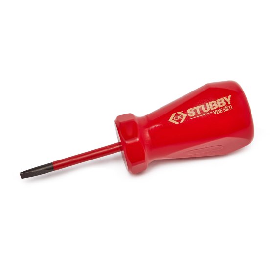 VDE Screwdriver Stubby Slim SL