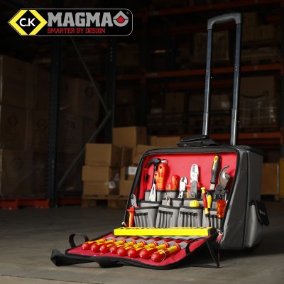 C.K Magma Technician's PRO Wheeled Case Makes Light Work of any Task!