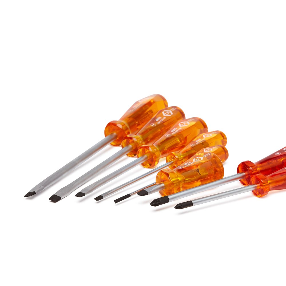 HD Screwdriver Set/8 SLF/PZ | Carl Kammerling International Limited