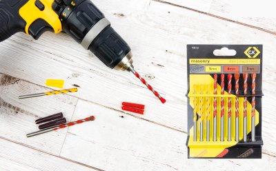 C.K Adds the Power of Colour to its New Masonry Drill Bit Set