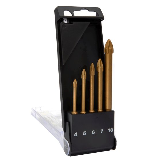 Glass/Tile Drill Bit Set