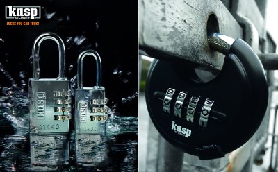 Kasp Further Strengthens its Combination Padlocks Range