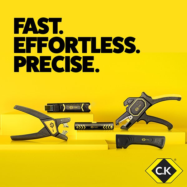 New C.K Cable and Wire Stripping Tools - Fast, Effortless and Precise! New C.K Cable and Wire Stripping Tools - Fast, Effortless and Precise!