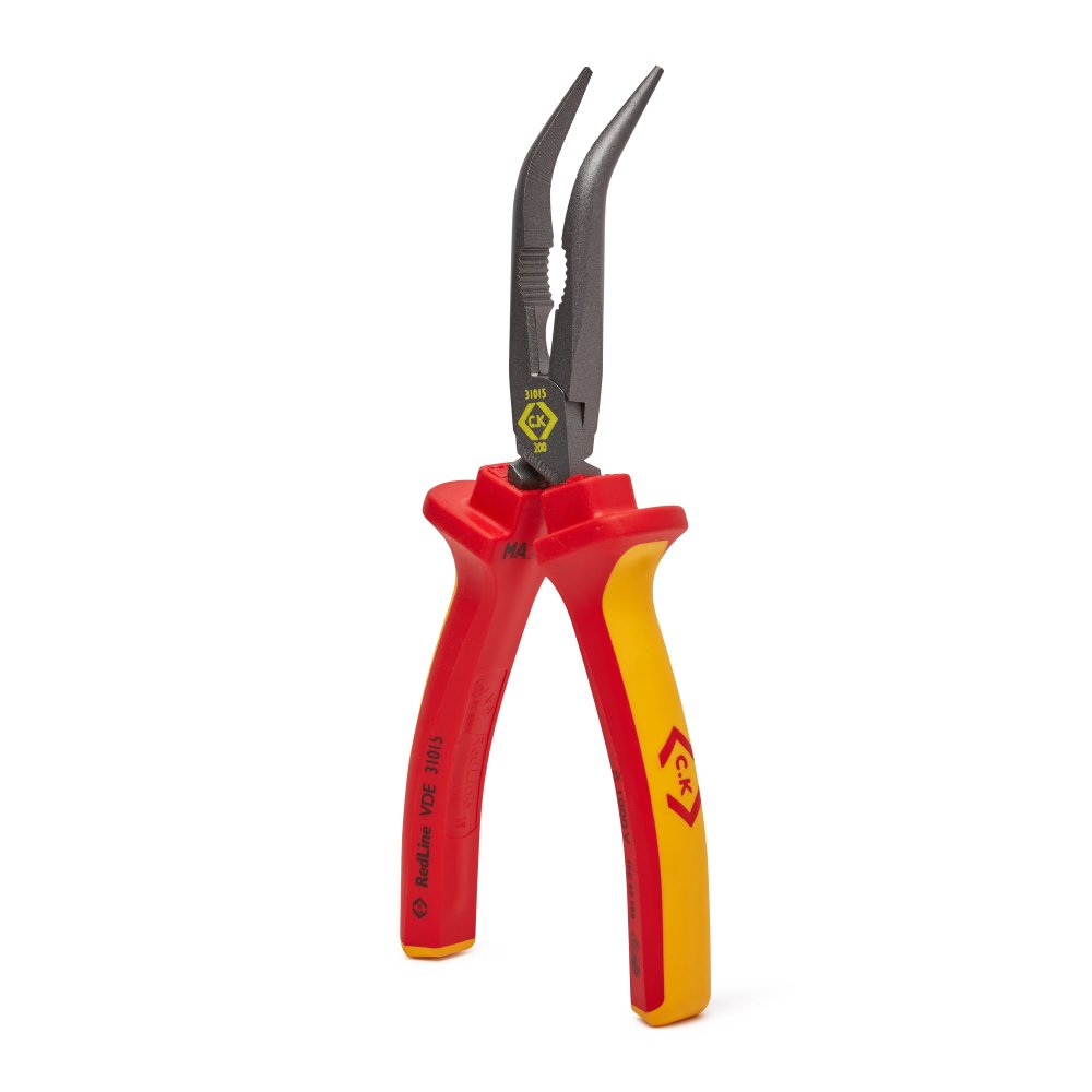 VDE Snipe Nose Pliers Bent Carl Kammerling International Limited