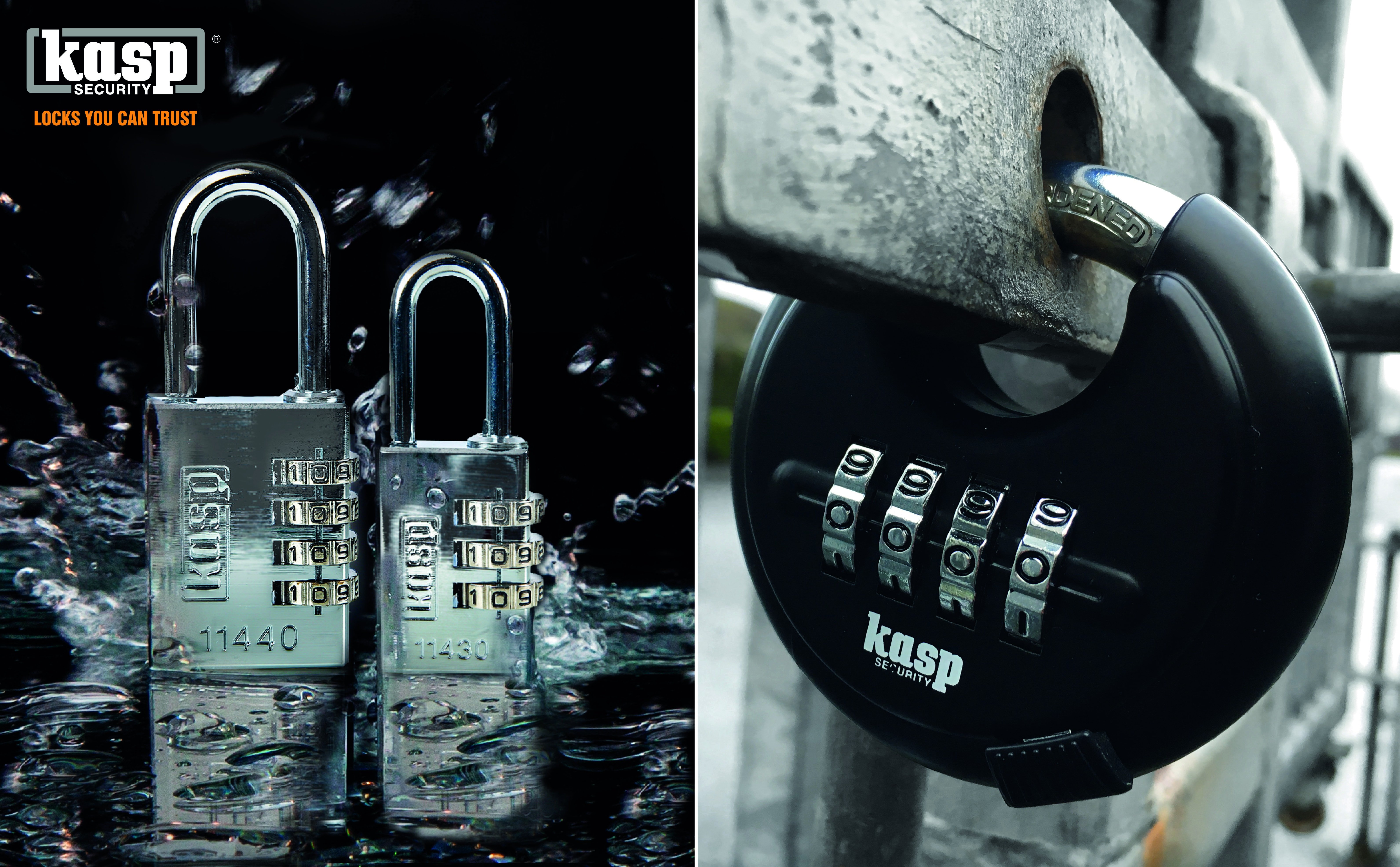 Kasp Further Strengthens its Combination Padlocks Range